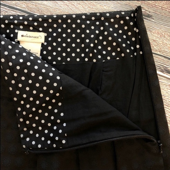 Anthro Elevenses Harborless Coast Jacquard Skirt - Picture 4 of 7